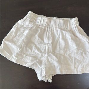 Women's White Shorts